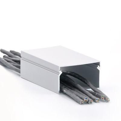 Ethernet Hanger Optic Fiber Duct Stainless Steel Electrical Wireway Tray Fitting Office Cable Concealer Trunking