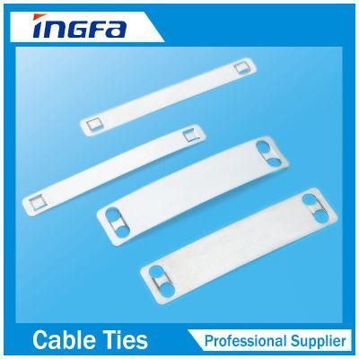High Corrosion 316 Stainless Steel Cable Marker Plate for Cables