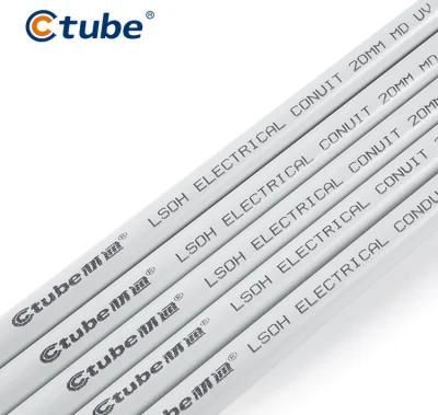 Underground Installation Wire Protect 25mm Plastic Electric Pipe Conduit