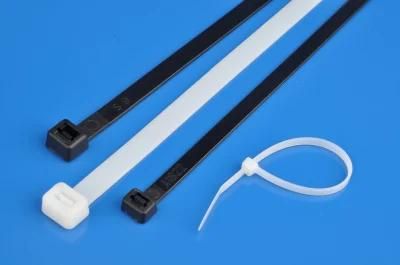 Self-Locking Nylon Cable Tie (PA66, WHITE, BLACK)