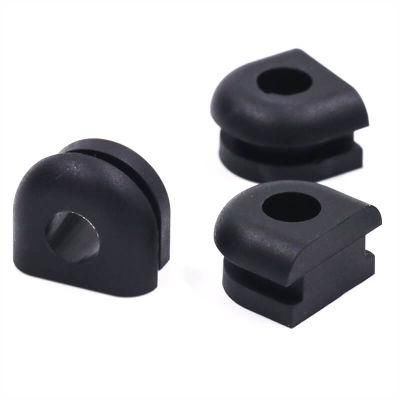 Custom Silicone Rubber Square Grommet for Cable