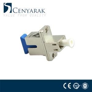 LC (Male) -Sc (Female) Single Mode Simplex Fiber Optic Adapter