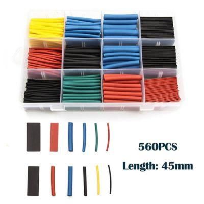 Durable 560PCS/Kit Colours Polyolefin Sealing Tubing Heat Shrink Sleeve for Pipes