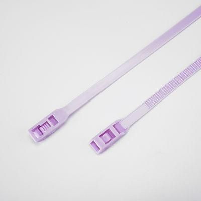 Light Purple Releasable Cable Ties 8.0*400mm